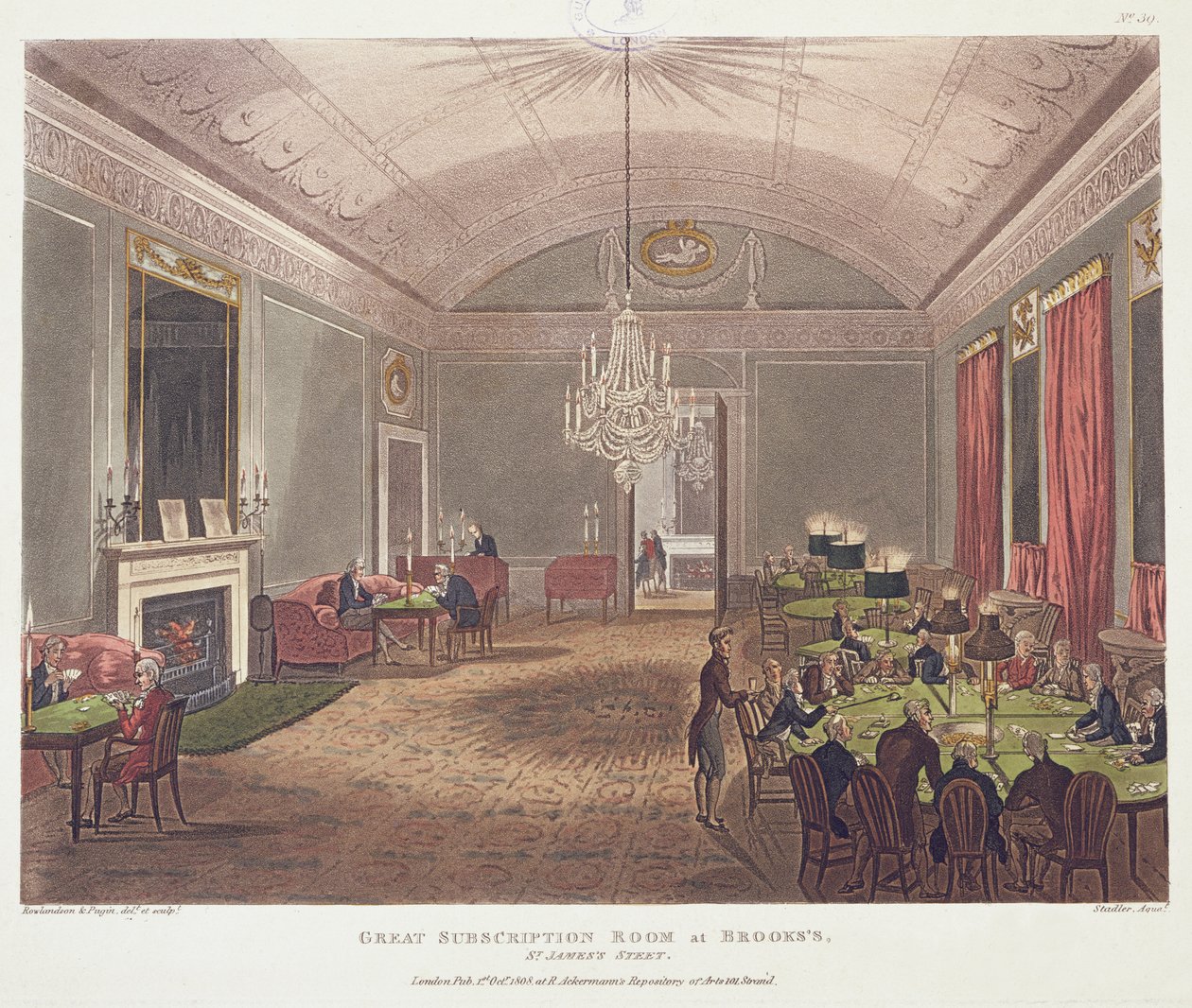 Grande sala delle sottoscrizioni a Brooks