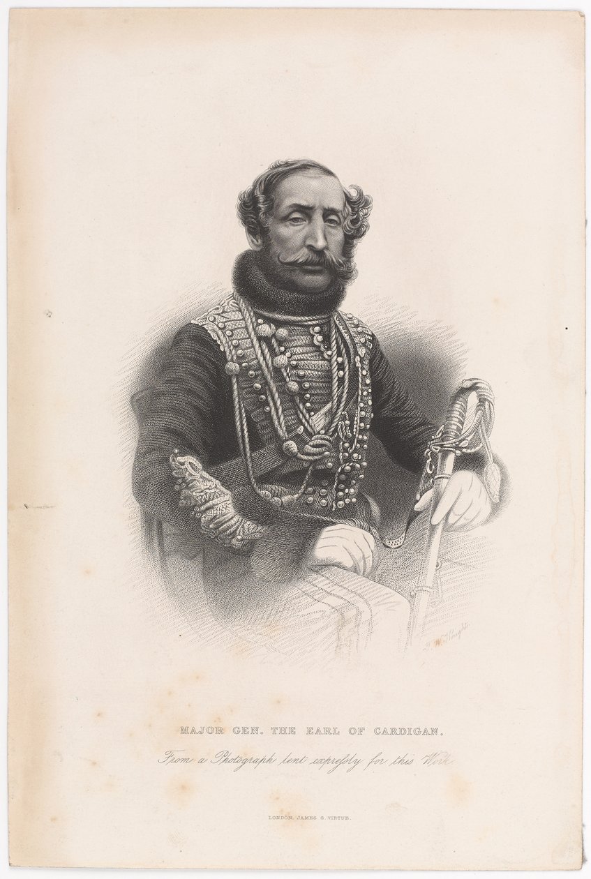 Maggiore Gen. Il Conte di Cardigan da T.W. Knight