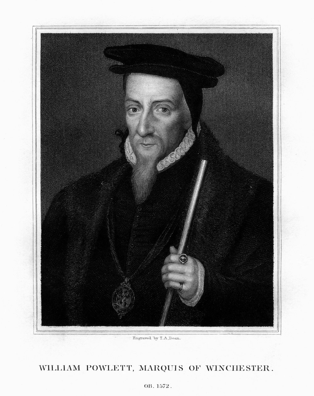 William Paulet, 1° Marchese di Winchester, statista inglese da T. A. Dean
