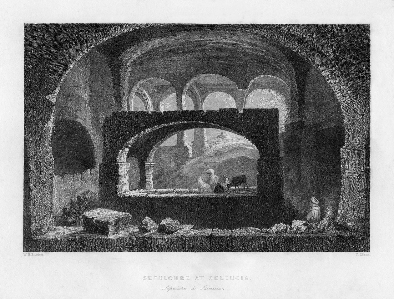 Un sepolcro a Seleucia, Mesopotamia IraqIran, 1841 da T Dixon