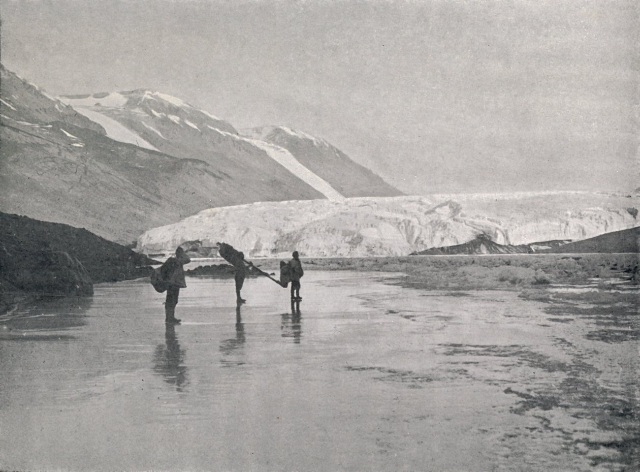Trasporto dal Campo Alcove al Mare, c1911 da T. Griffith Taylor