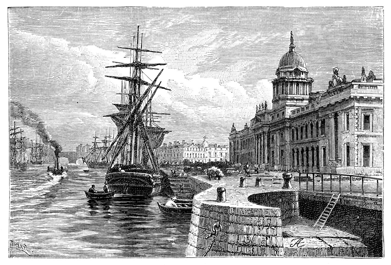 La Dogana, Dublino, Irlanda da T. Hart