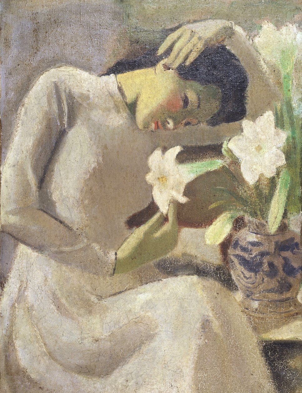 Olio su tela di Fo Ngoc Van da Tô Ng?c Vân
