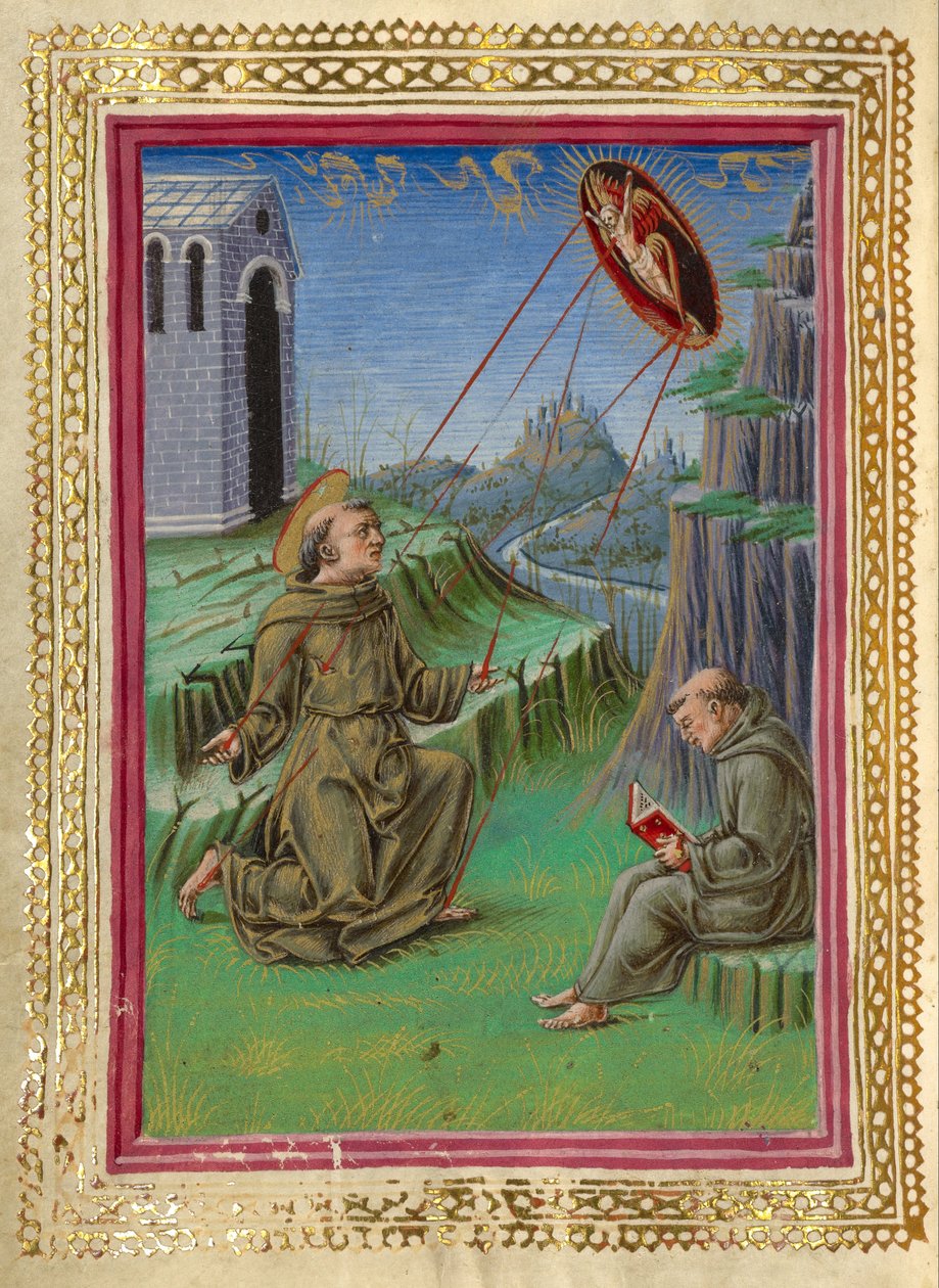 La Stigmatizzazione di San Francesco da Taddeo Crivelli