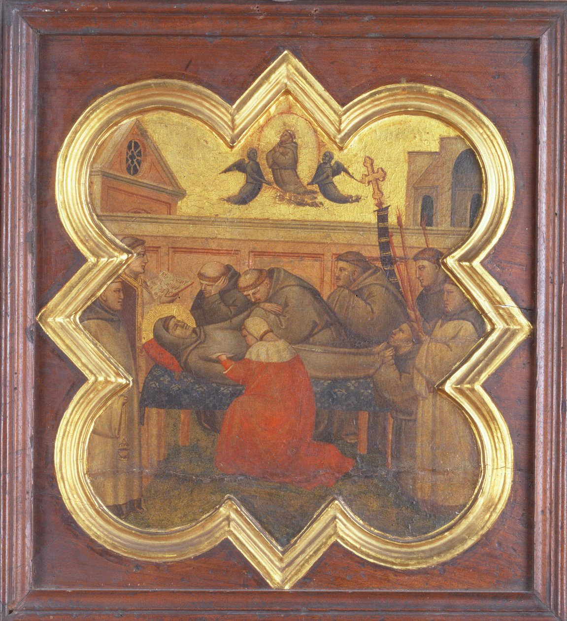 La morte di San Francesco da Taddeo Gaddi