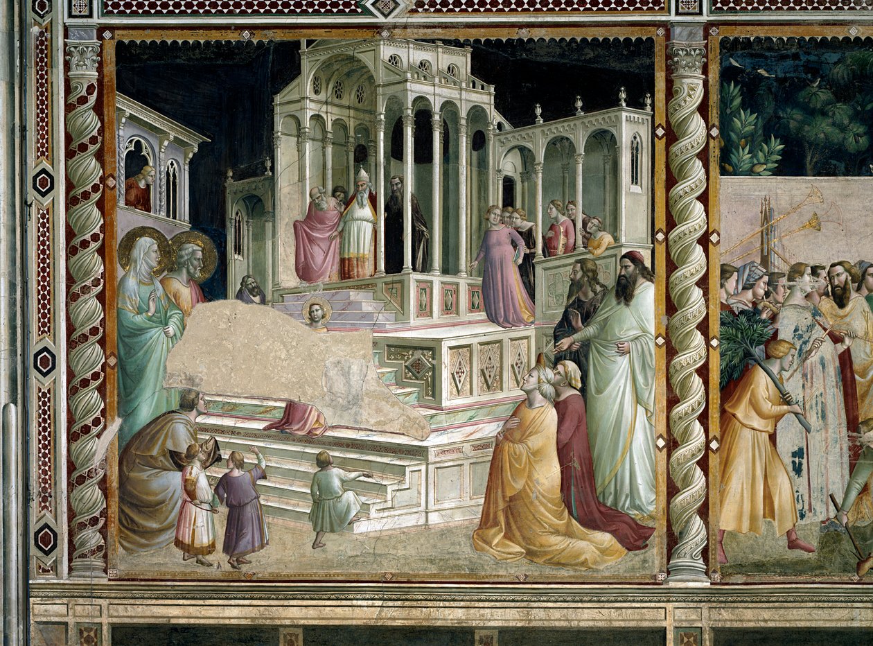 La presentazione della Vergine da Taddeo Gaddi