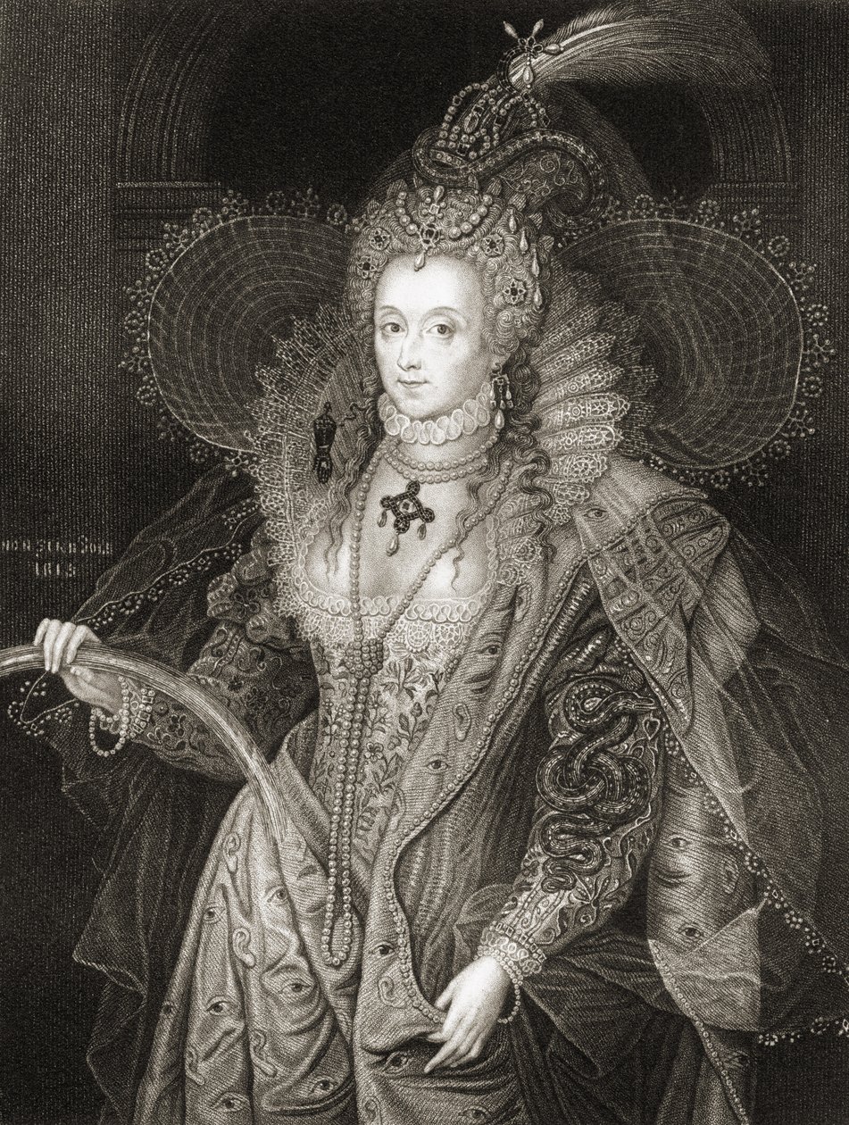 Regina Elisabetta I (1533-1603) da Taddeo Zuccari