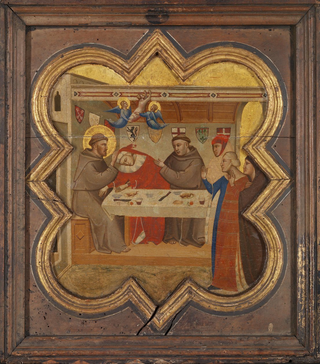 Tod des Edlen von Celano da Taddeo Gaddi