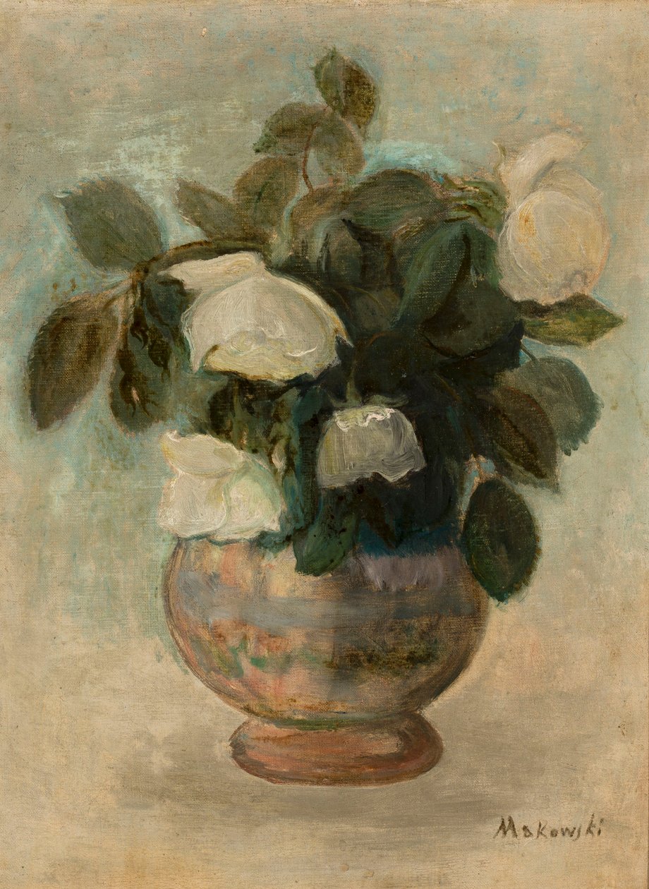 Rose bianche da Tadeusz Makowski