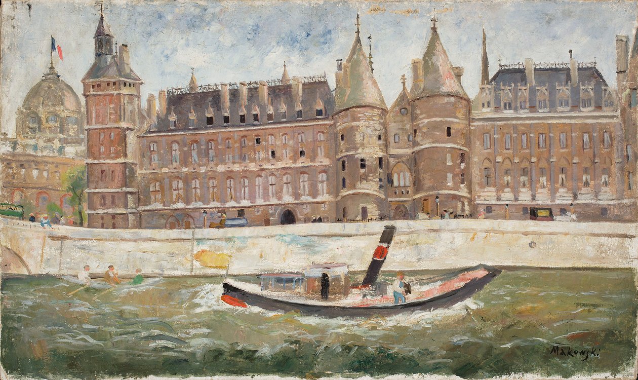 Riva della Senna da Tadeusz Makowski