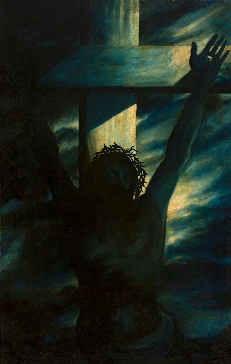 Cristo sulla croce da Tadeusz Makowski