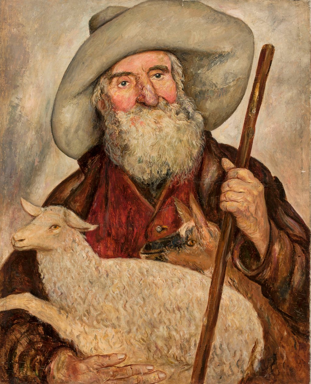 Il buon pastore da Tadeusz Makowski