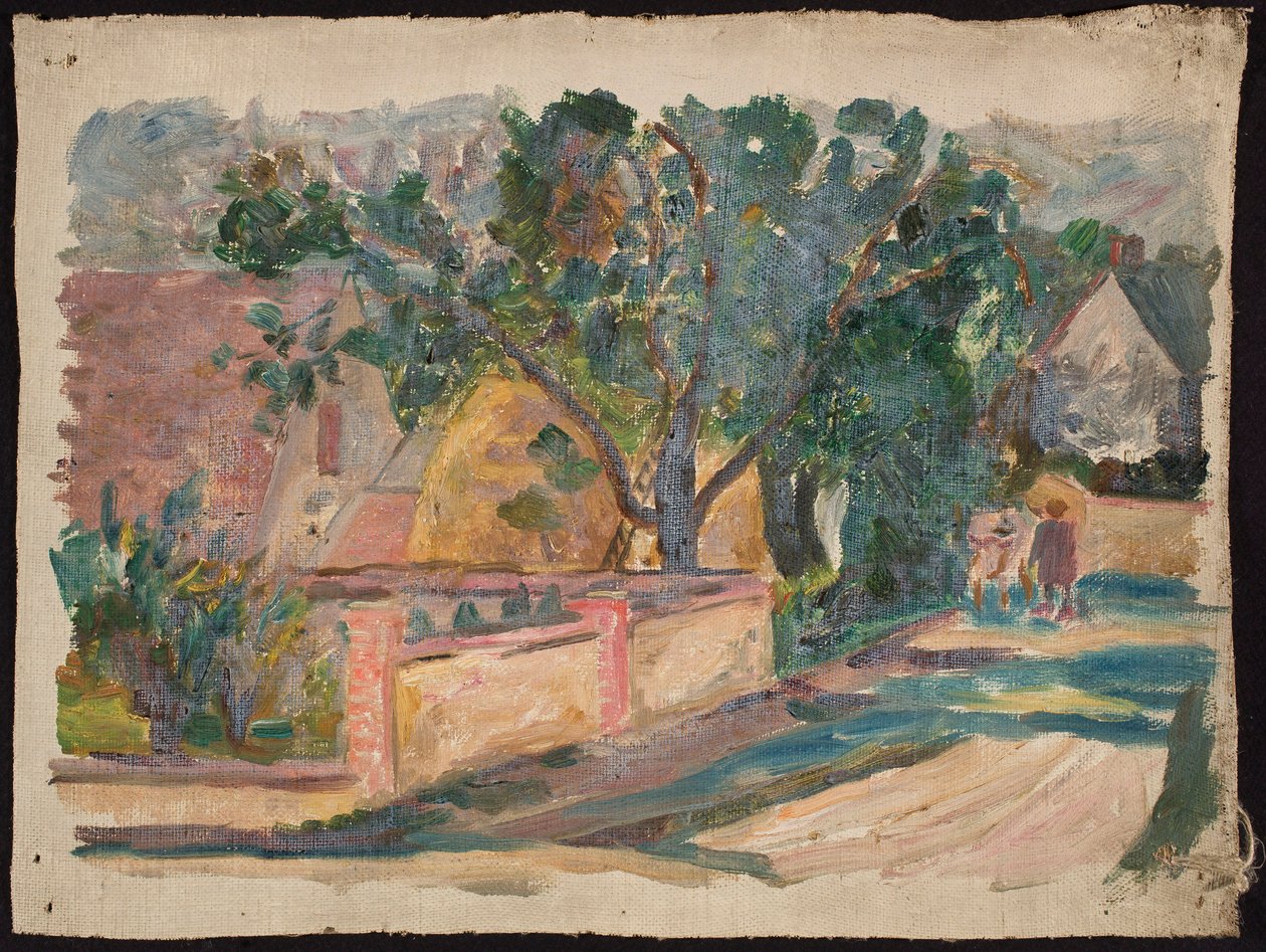 Casa lungo la strada da Tadeusz Makowski