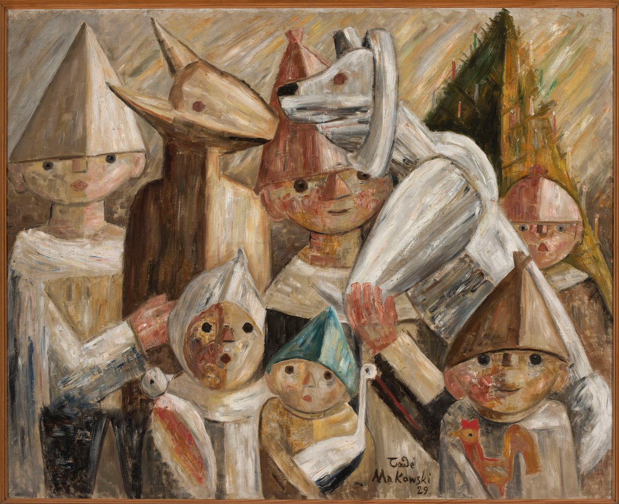I bambini con il turon da Tadeusz Makowski