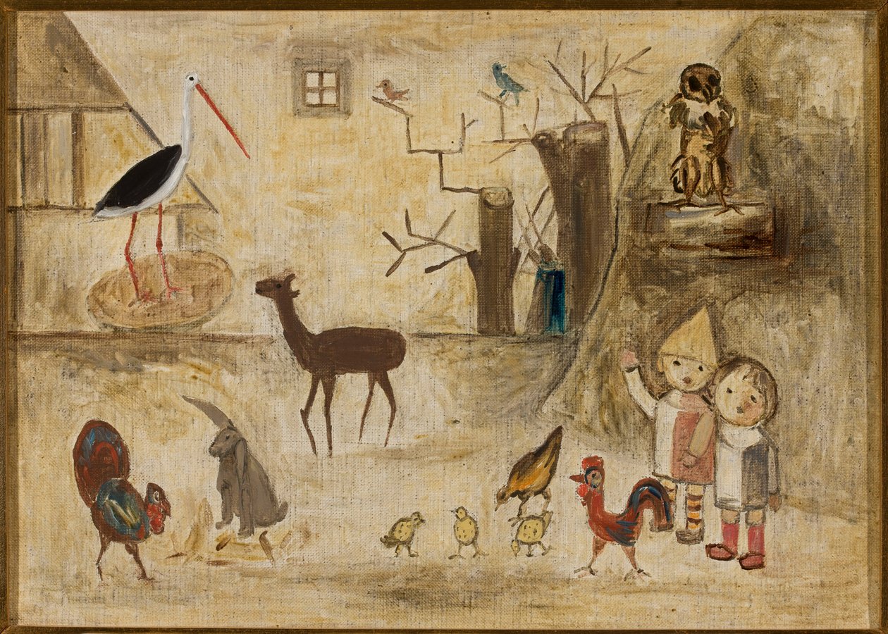 Lo zoo dei bambini da Tadeusz Makowski
