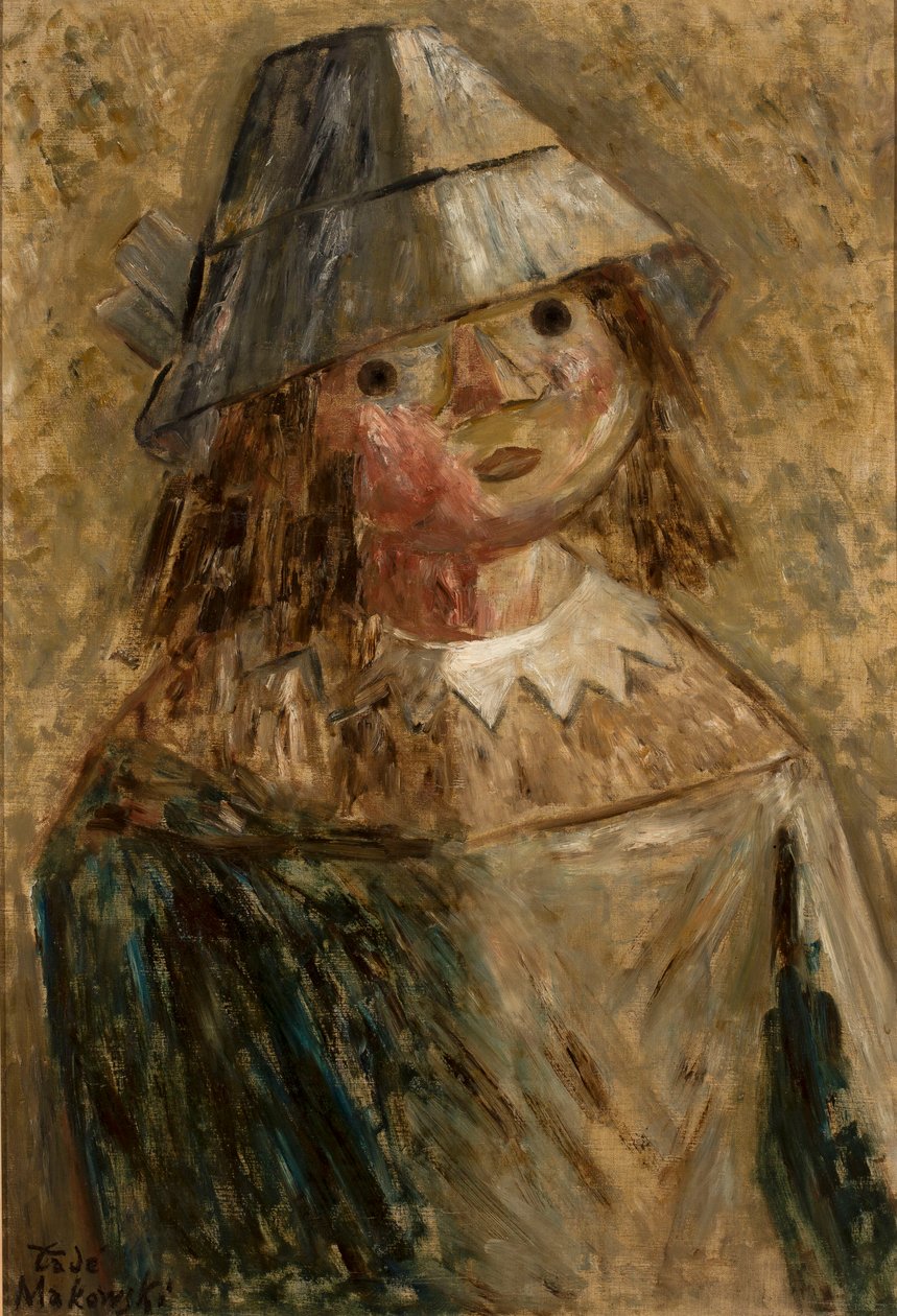 Bambina con cappello da Tadeusz Makowski