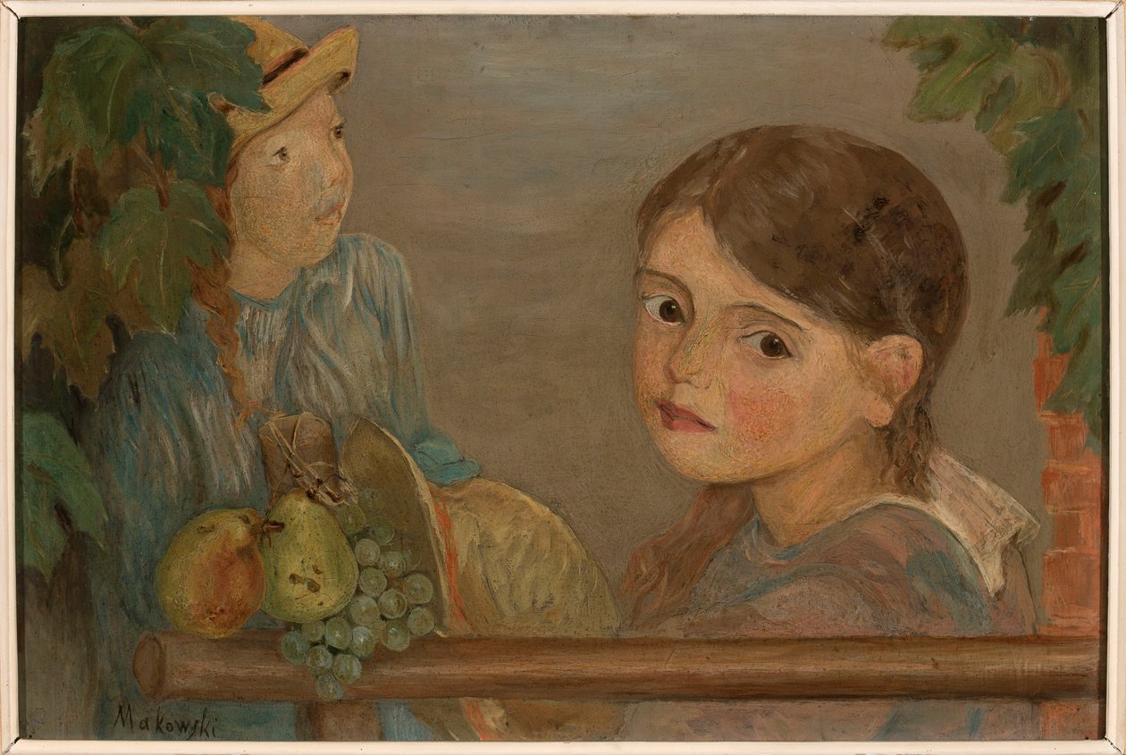 Bambine con uva da Tadeusz Makowski