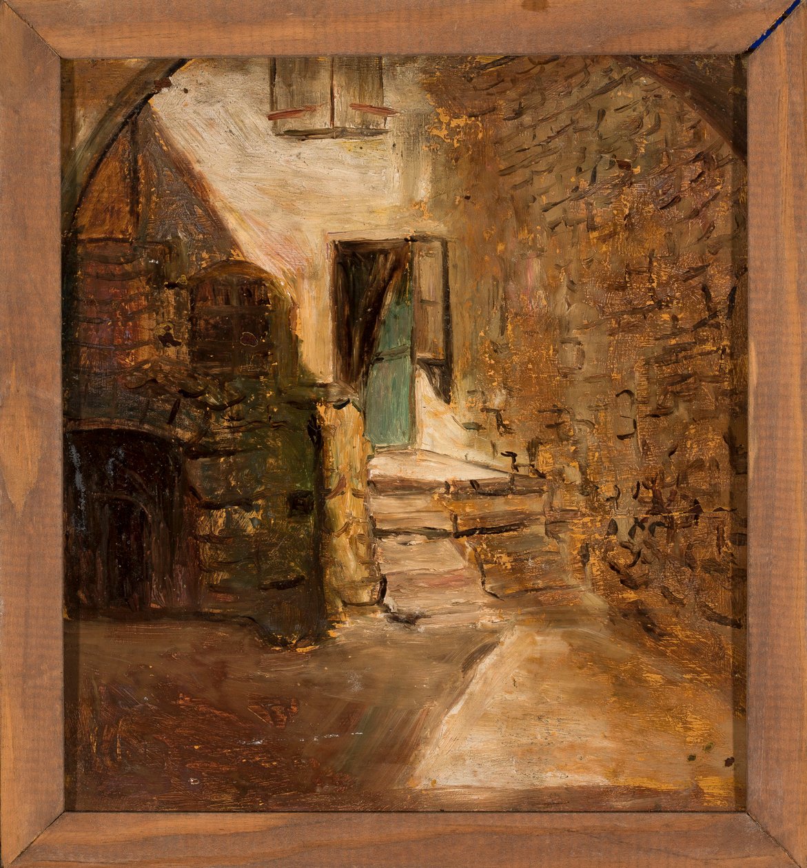 Frammento di una vecchia casa da Tadeusz Makowski
