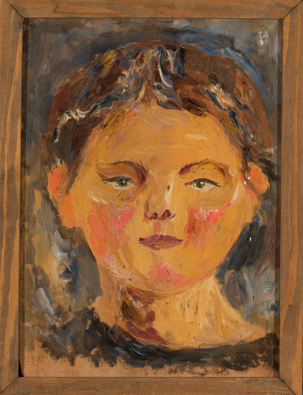 Testa di ragazza da Tadeusz Makowski