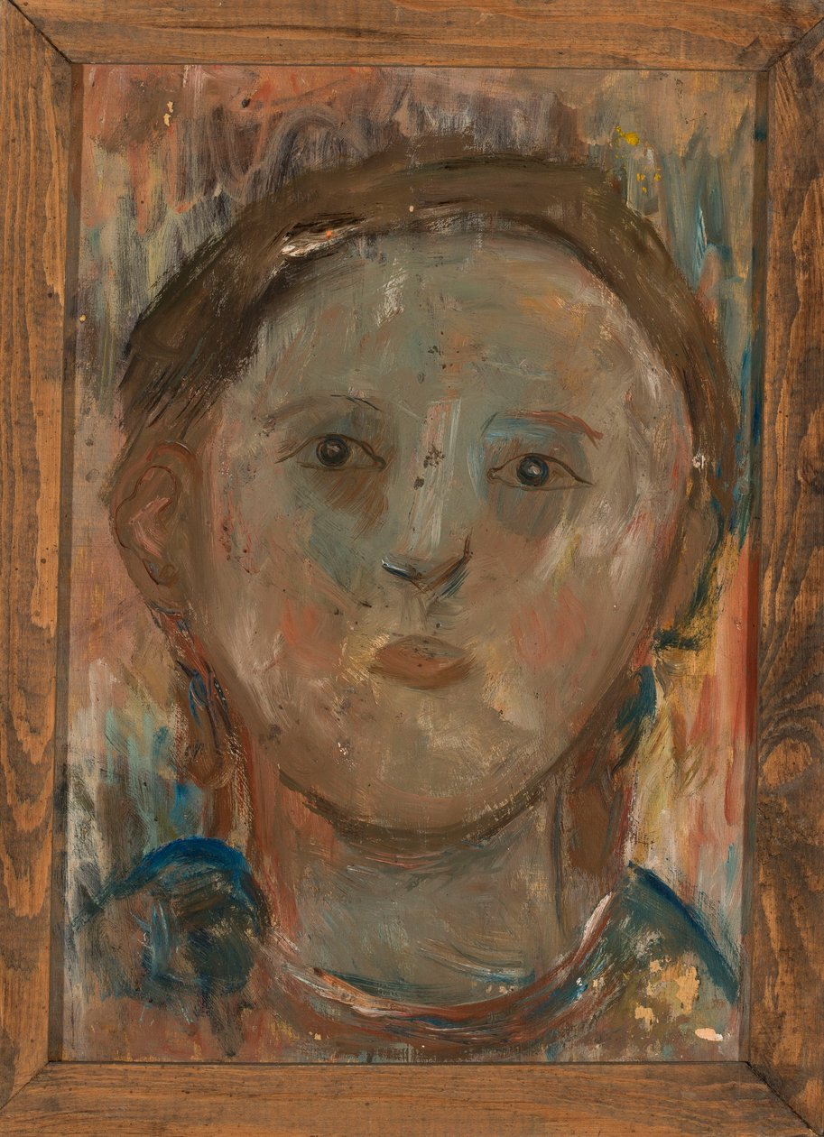 Testa di una bambina da Tadeusz Makowski