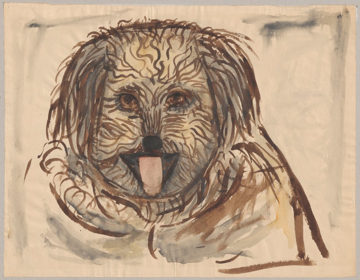 Testa di cane da Tadeusz Makowski