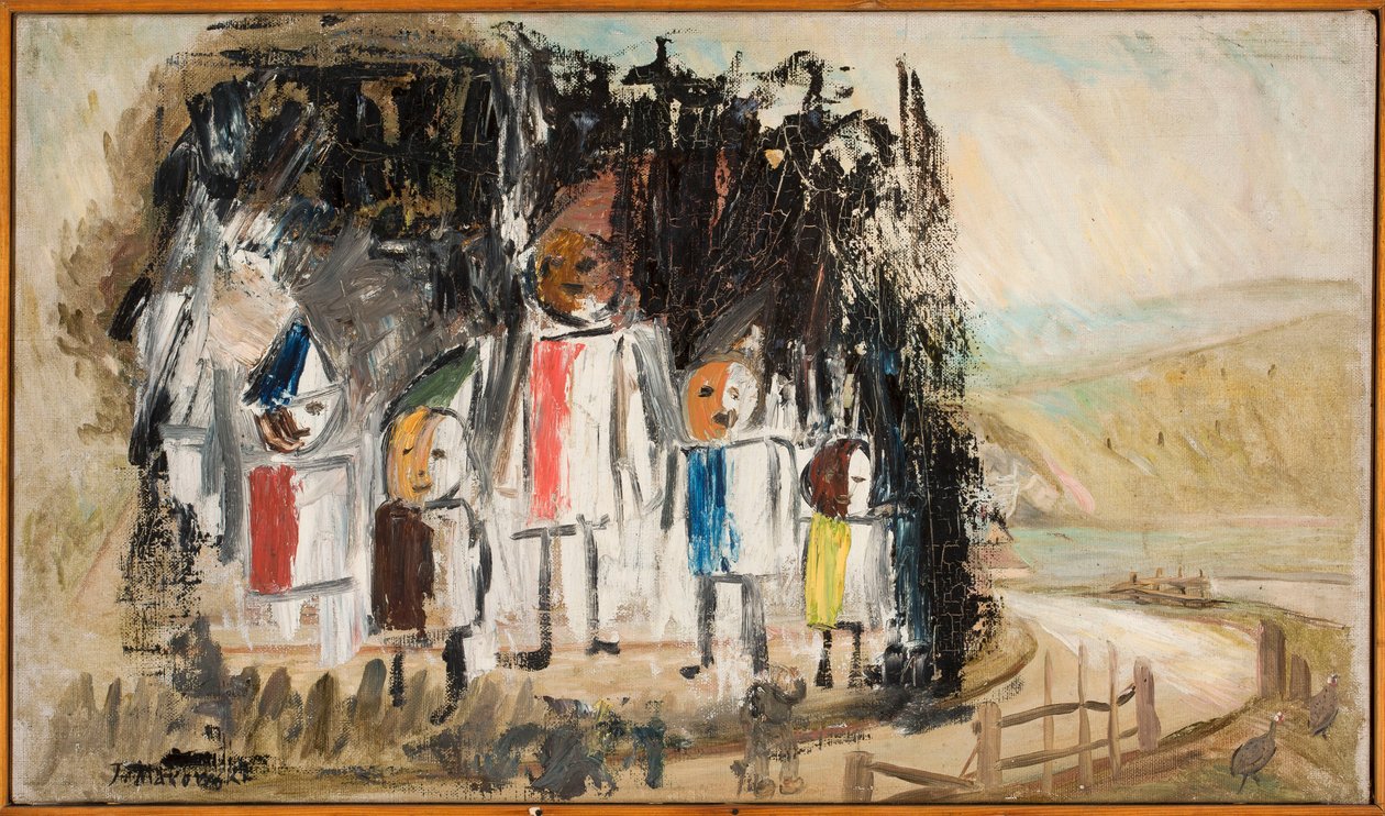 Gruppo di bambini da Tadeusz Makowski