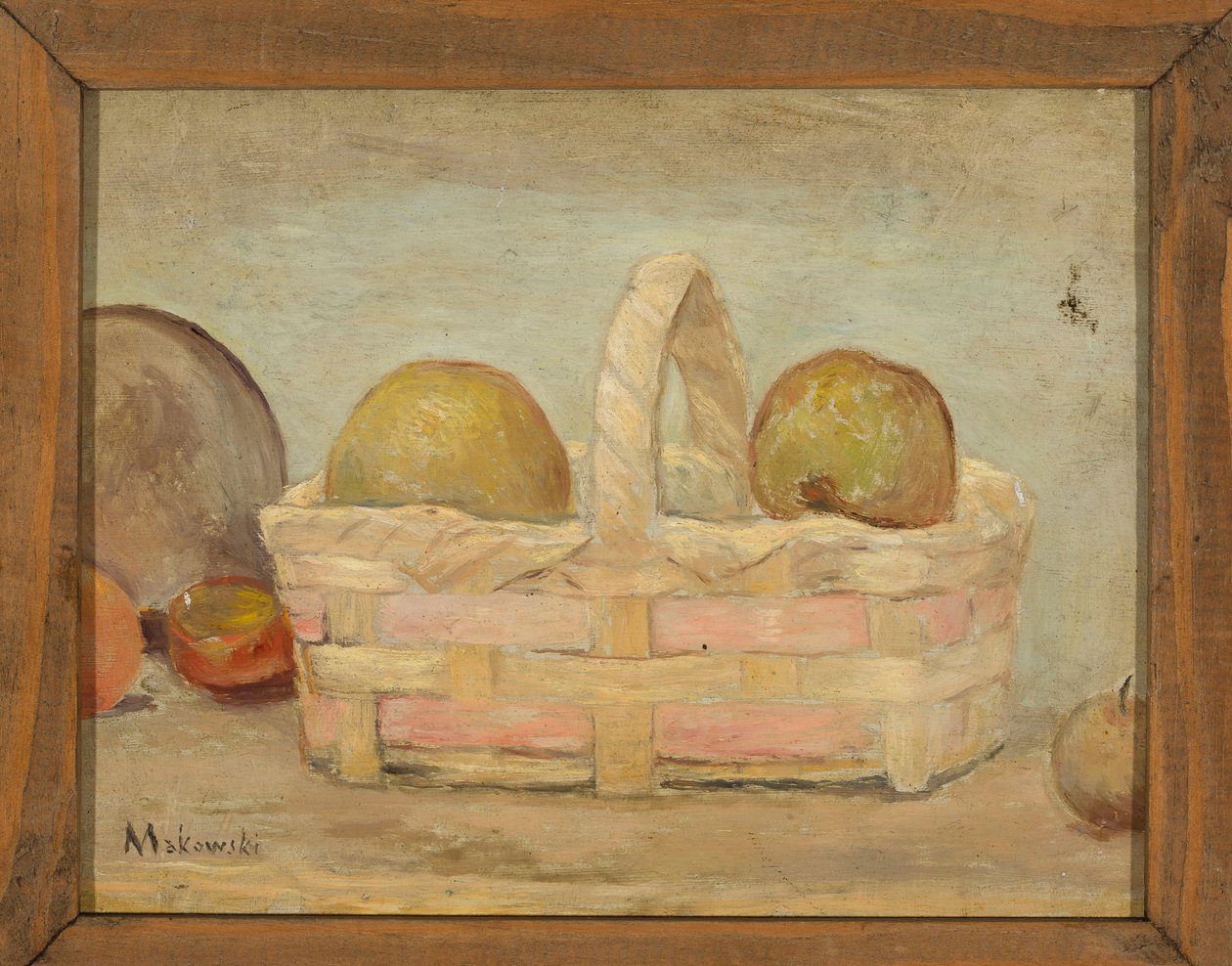 Mele in un cesto da Tadeusz Makowski