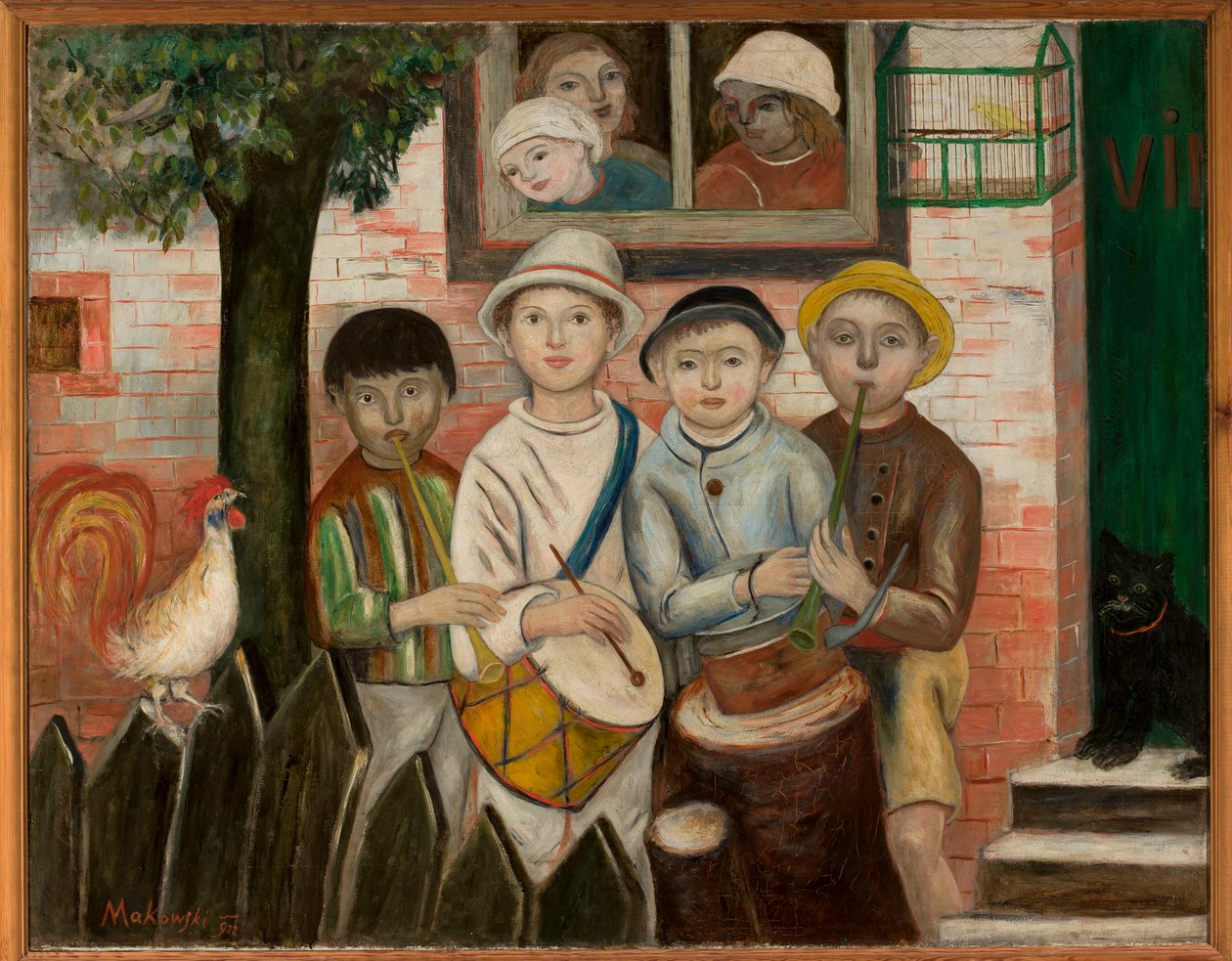 Cappella dei bambini da Tadeusz Makowski