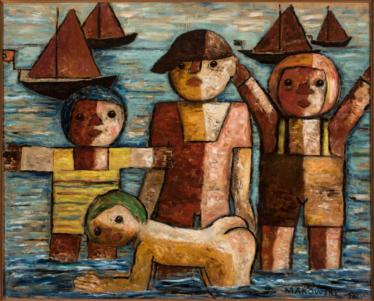 Il bagno da Tadeusz Makowski