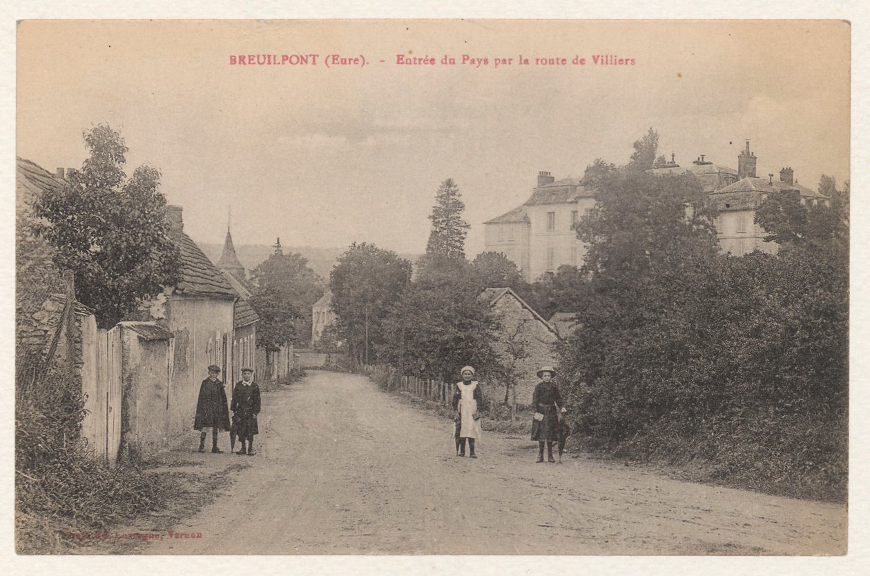 Cartolina postale indirizzata a Maria Mickiewiczówna da Tadeusz Makowski