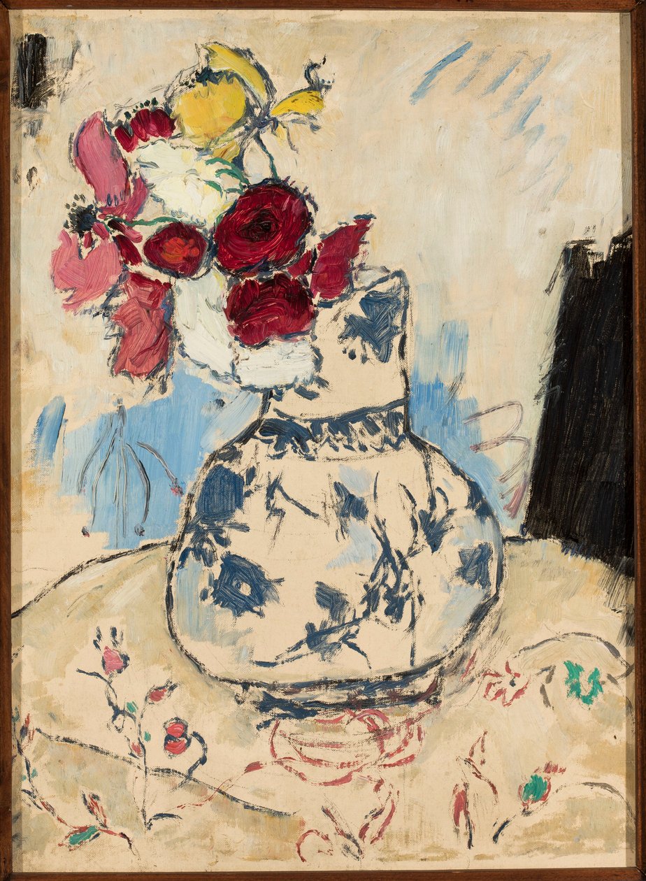 Fiori in un vaso da Tadeusz Makowski