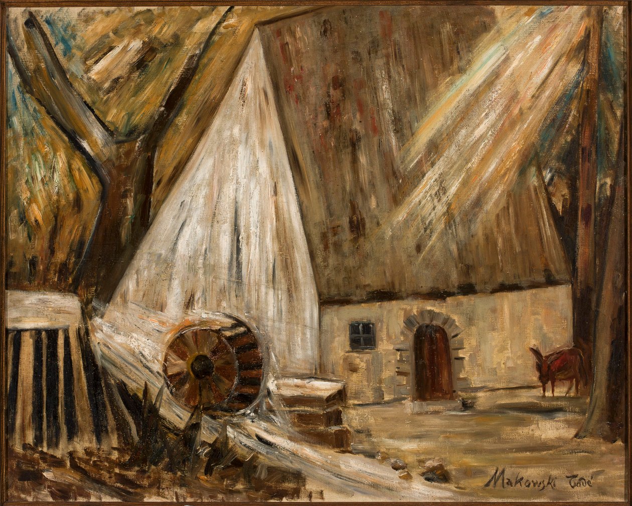 Il mulino (a Banay) da Tadeusz Makowski