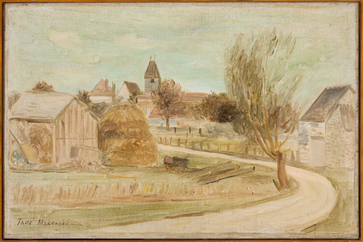 Ai margini del villaggio da Tadeusz Makowski