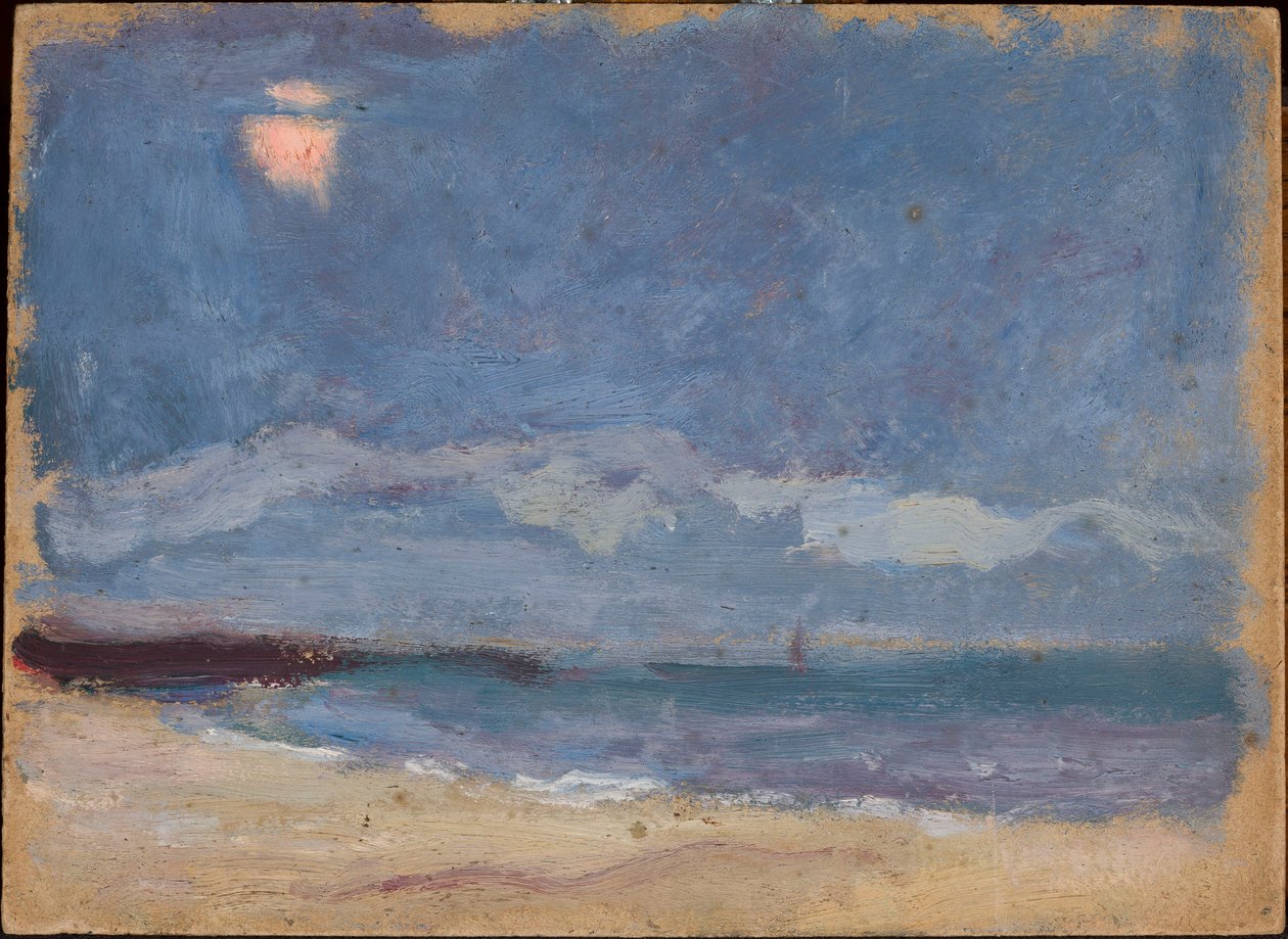 Paesaggio marino (il sole dietro una nuvola) da Tadeusz Makowski