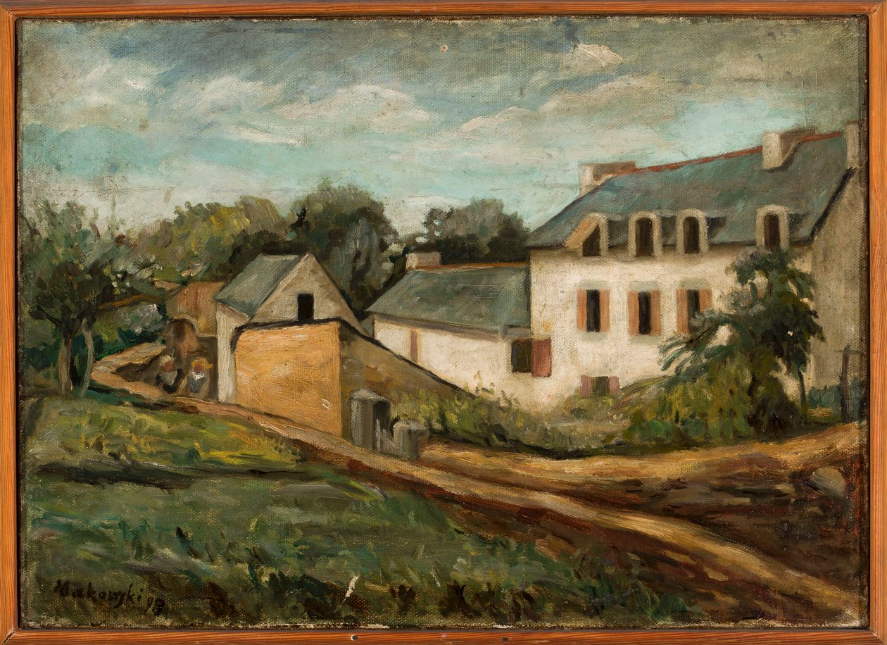 Paesaggio di Le Pouldu da Tadeusz Makowski