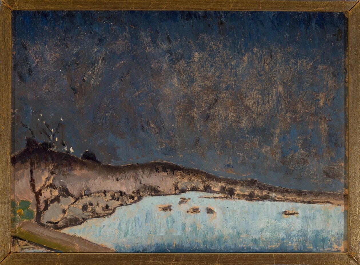 Paesaggio con nuvole da Tadeusz Makowski
