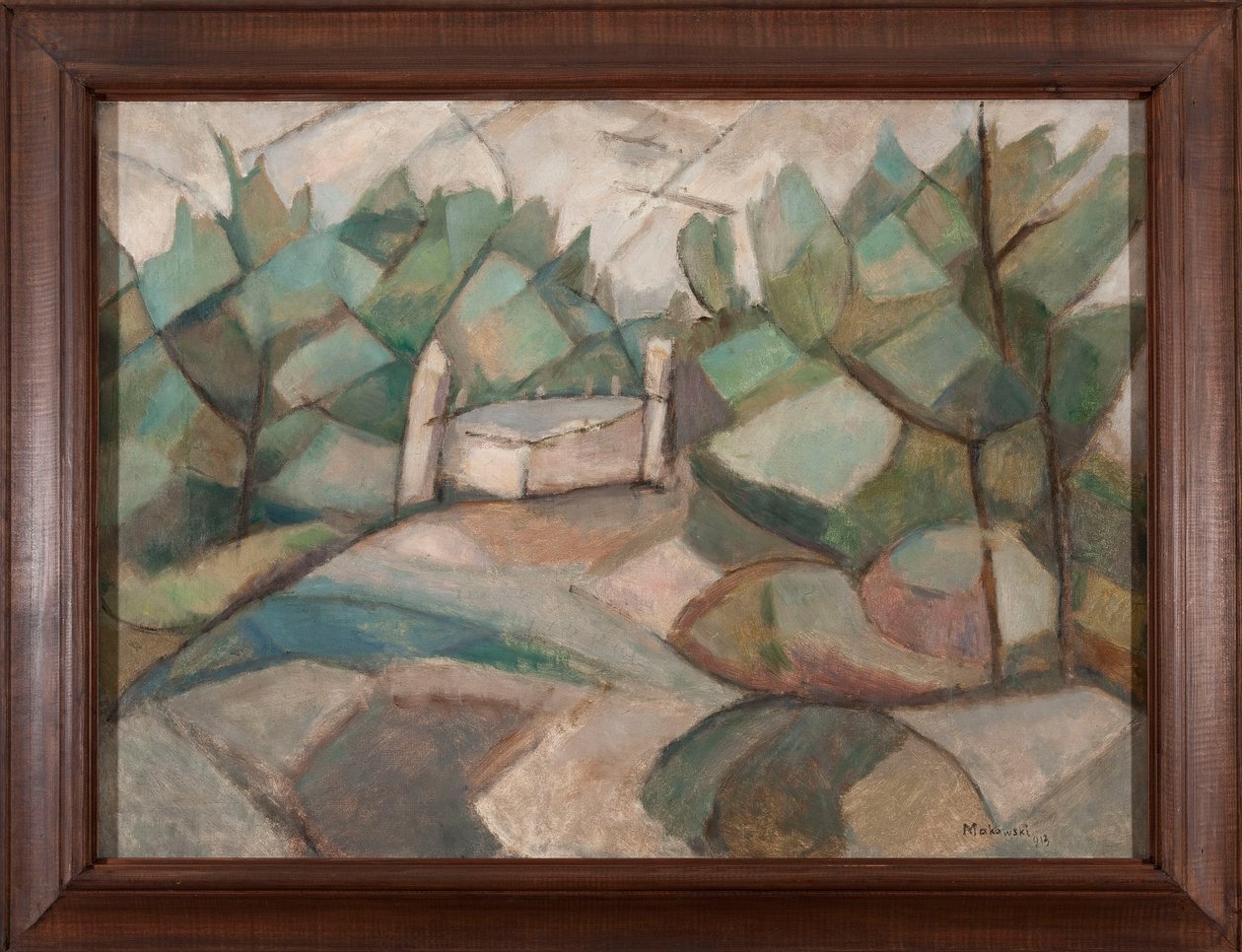 Paesaggio verde da Tadeusz Makowski