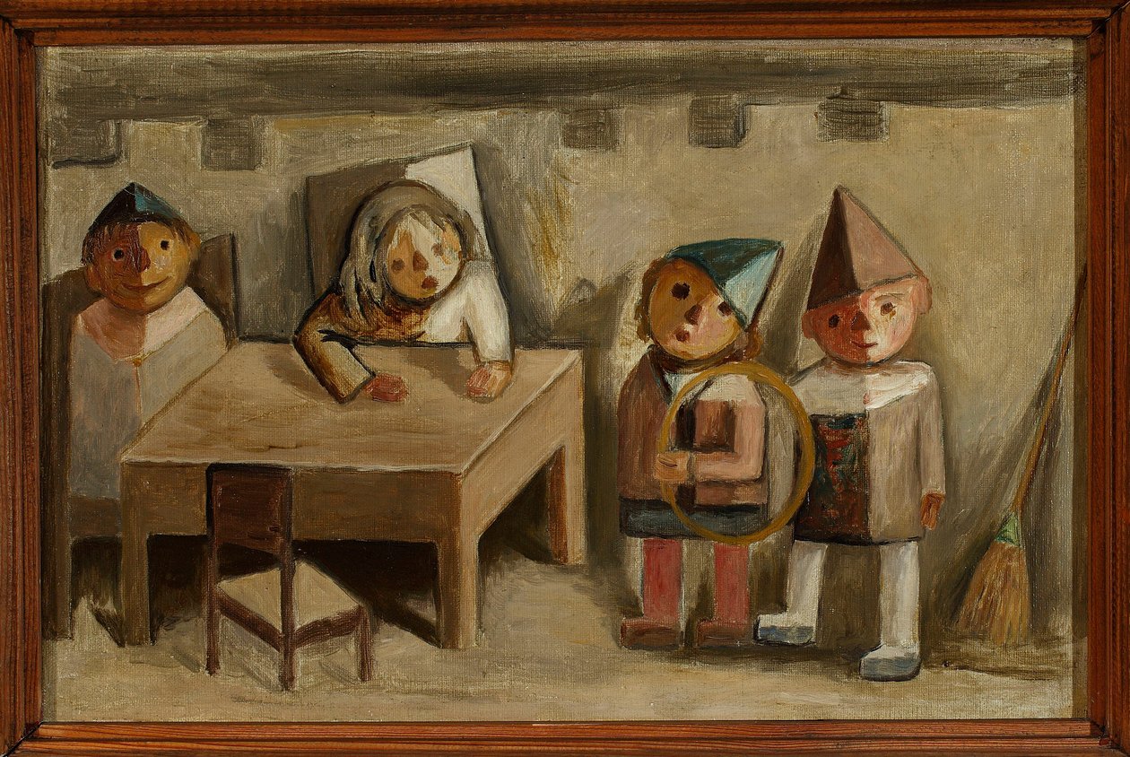 Camera dei bambini da Tadeusz Makowski