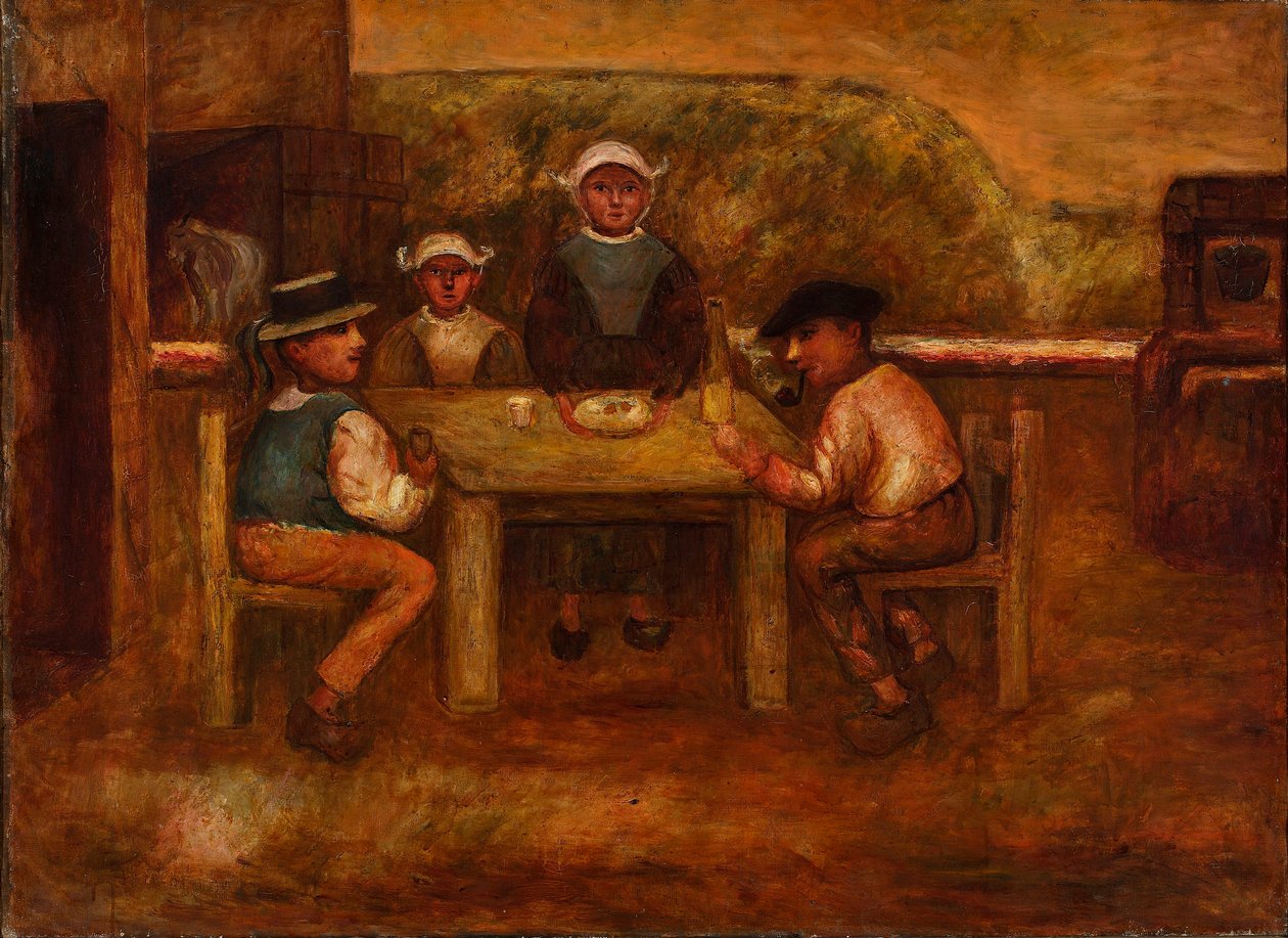 Pasto dei contadini da Tadeusz Makowski