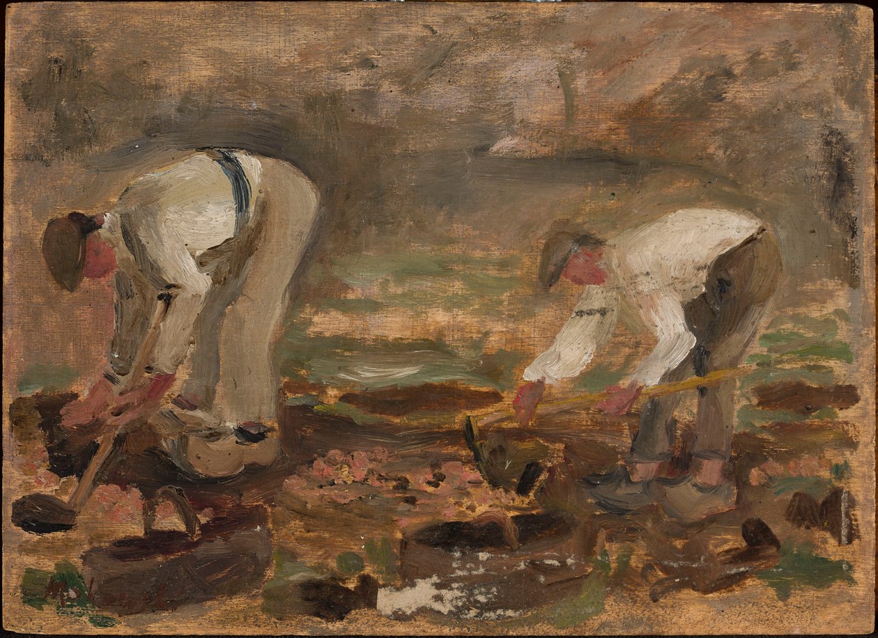 Lavoro nel campo da Tadeusz Makowski