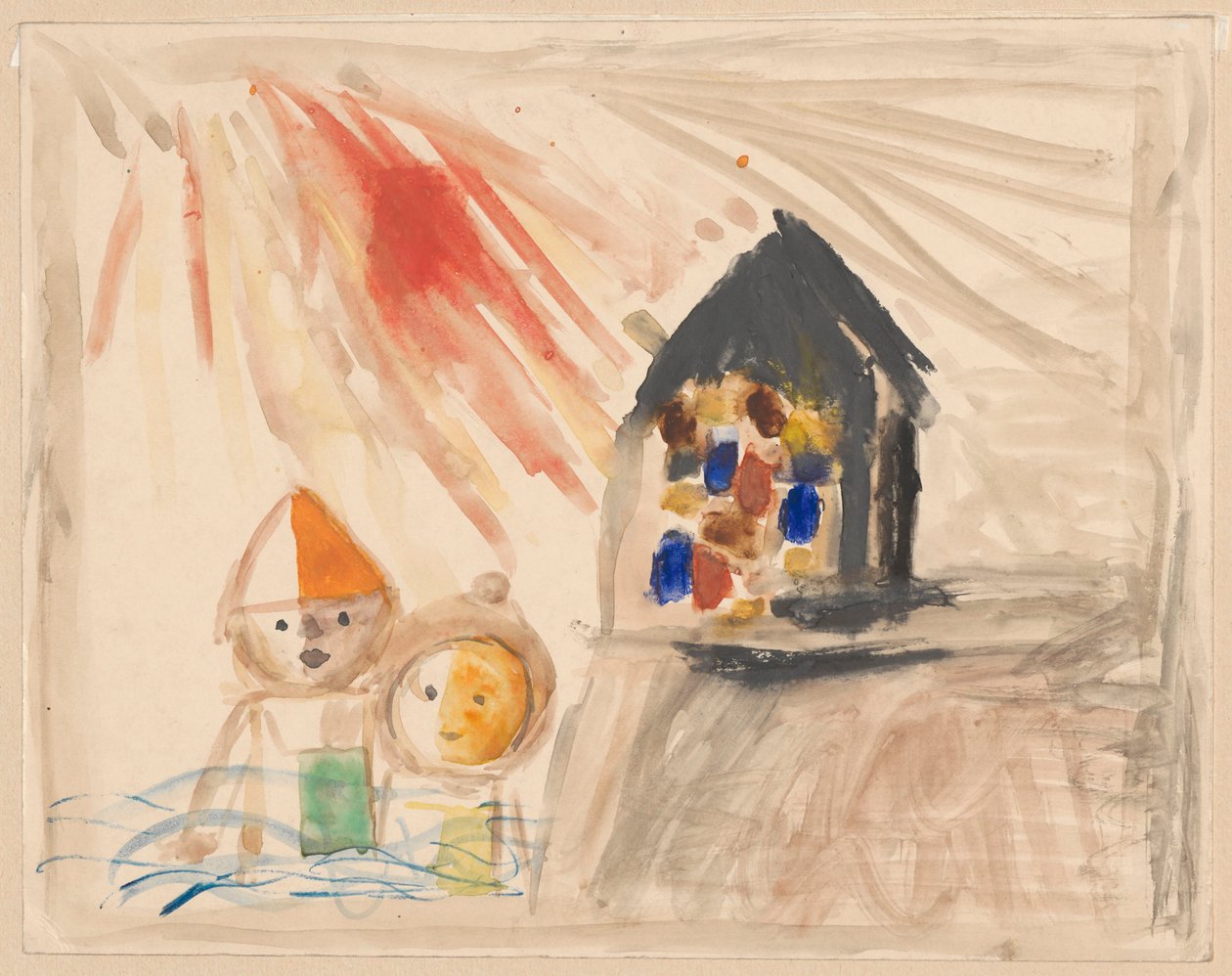 Un raggio di sole da Tadeusz Makowski