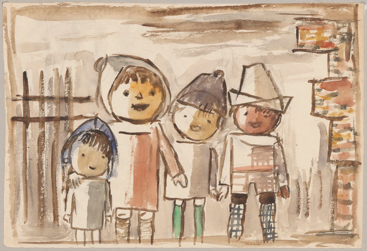 Bambini che ridono da Tadeusz Makowski
