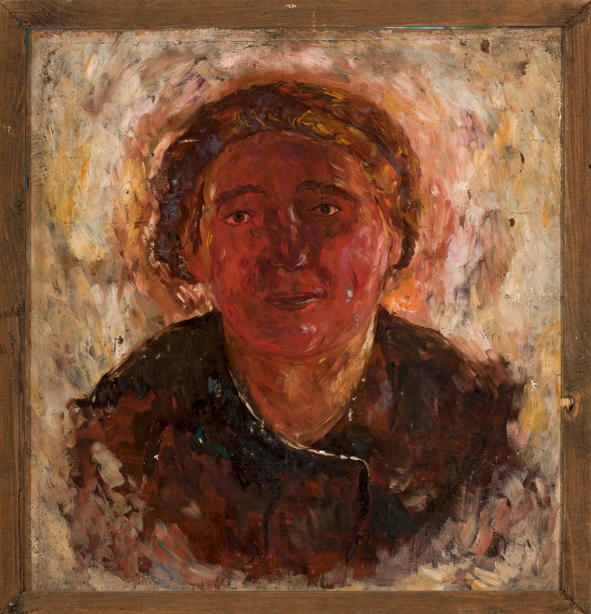 Studio di una donna in abito scuro da Tadeusz Makowski