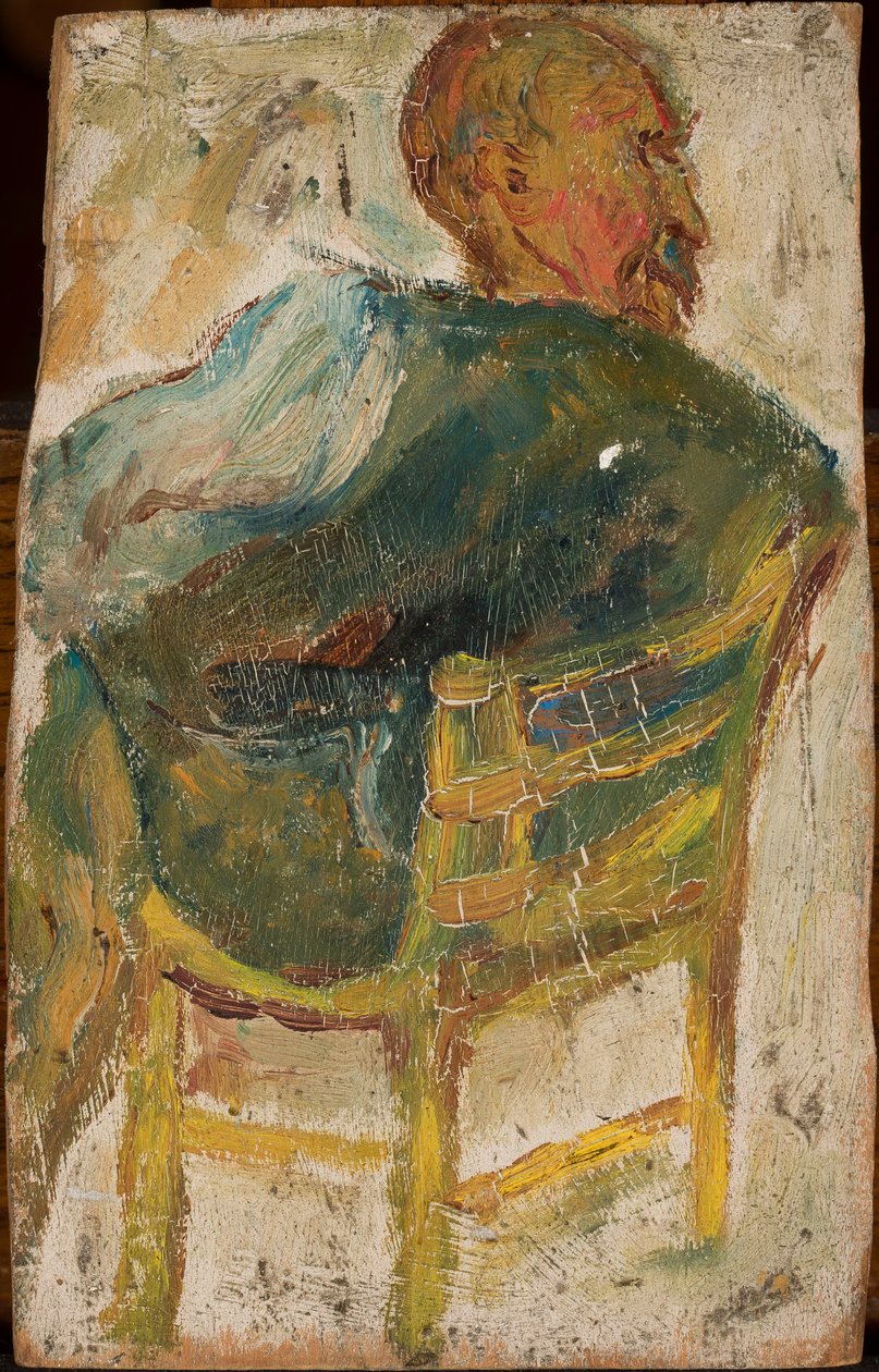 Skizze einer männlichen Figur da Tadeusz Makowski