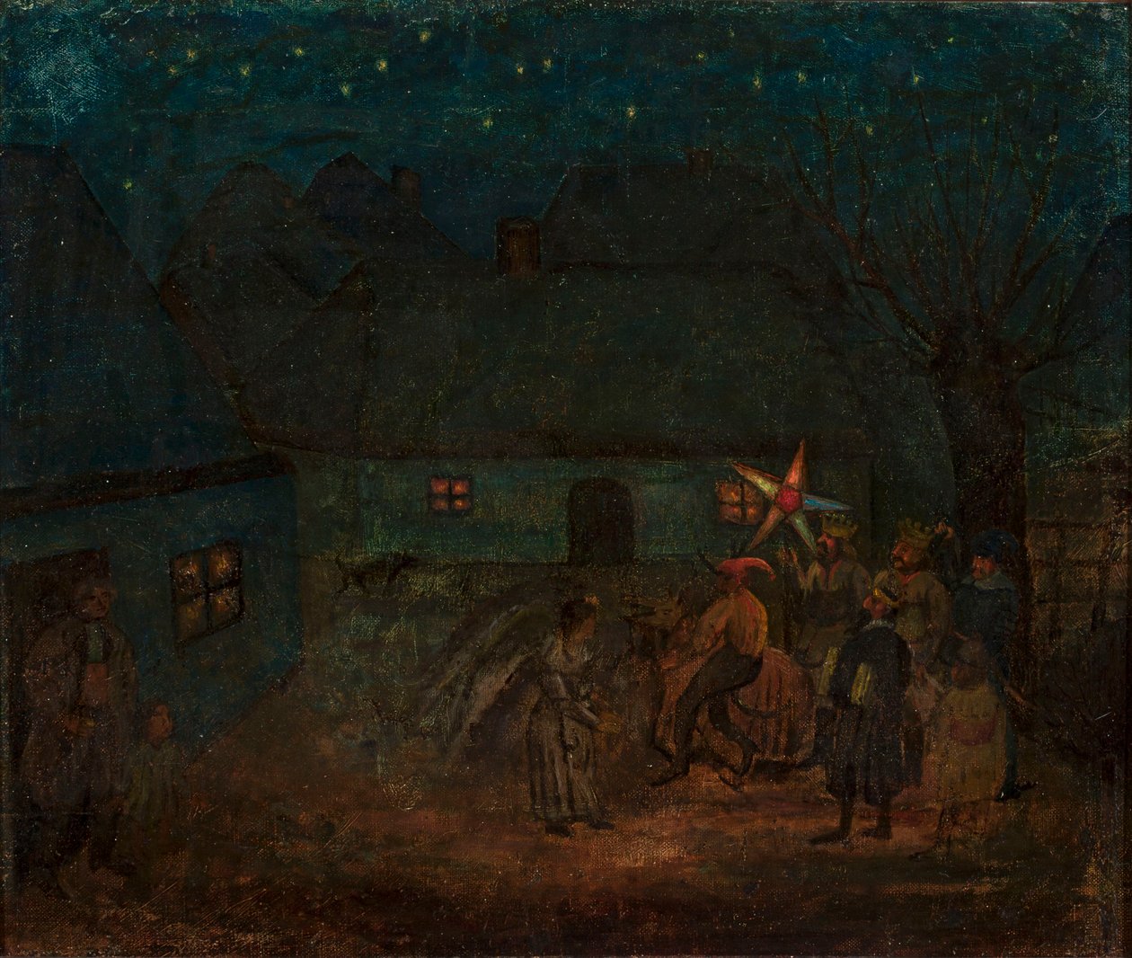 Presepe di Cracovia da Tadeusz Makowski