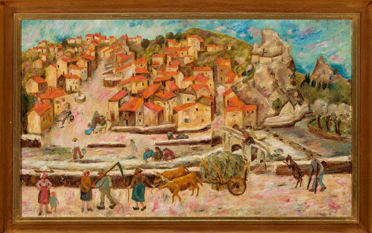 Veduta dal ponte a Espaly da Tadeusz Makowski