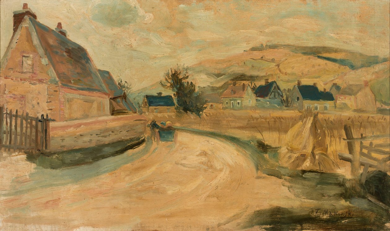 Villaggio di Merey da Tadeusz Makowski