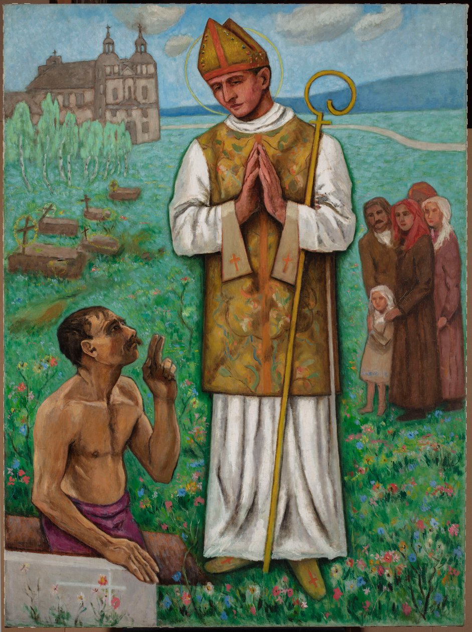 La resurrezione di Piotrowin da Tadeusz Makowski