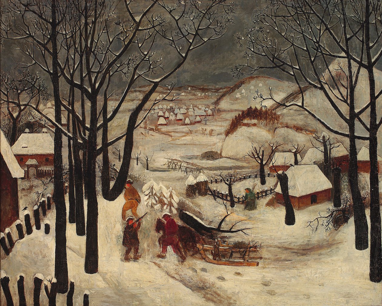 Inverno da Tadeusz Makowski