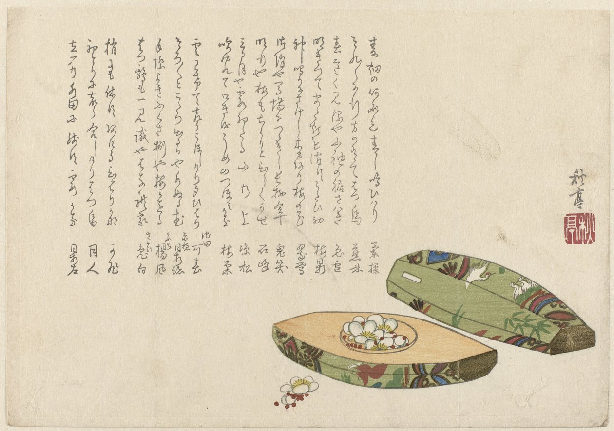 Scatola con fiori da Tanaka Shûtei